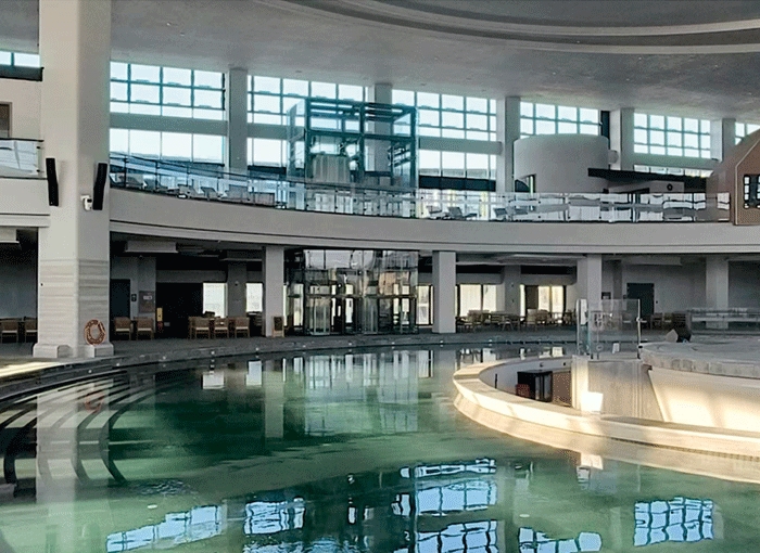 咸寧易湯溫泉養(yǎng)心谷施工案例